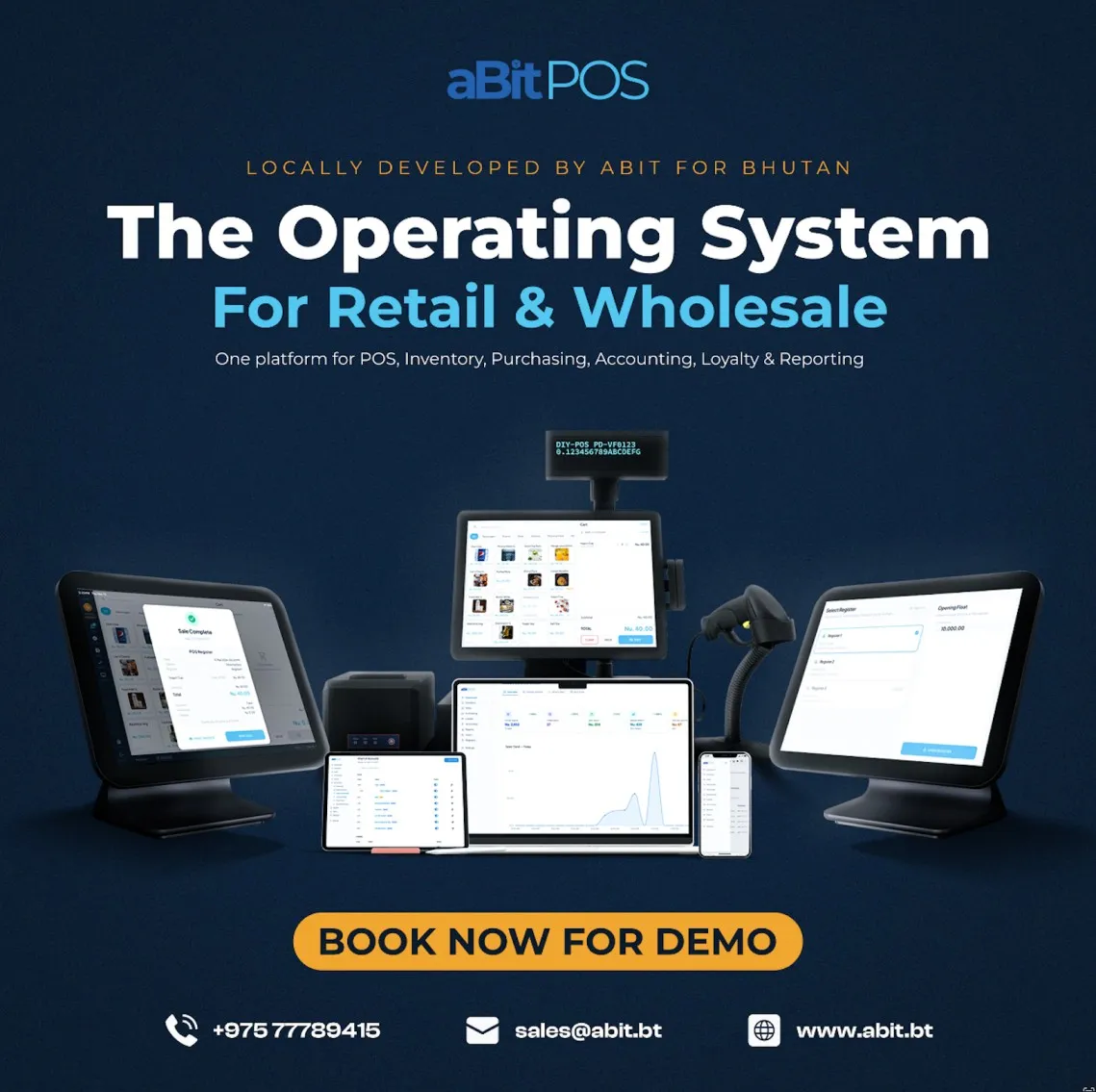 Introducing aBitPOS — The Operating System for Bhutanese Retail